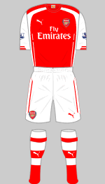 arsenal 2014-15 1st kit