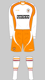 blackpool 2008-09 away kit