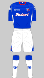 carlisle united 2011-12 home kit