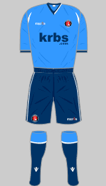 charlton athletic 2010-11 away kit