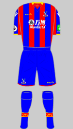 crystal palace 2017-18 1st kit