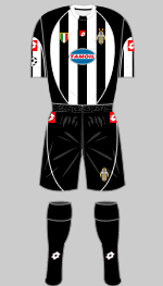 juventus 2003  uefa champions league final kit