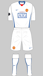 manchester united 2009  uefa champions league final kit