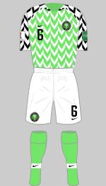 nigeria 2019 womens world cup 1st kit