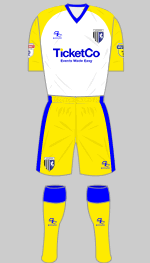 gillingham fc 2018-19 away kit