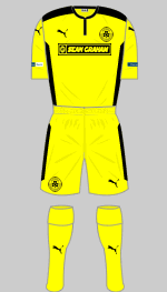 cliftonville fc 2014-15 change kit