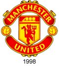 manchester united crest 1998