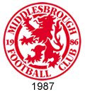 middlesbrough fc crest 1987