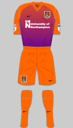 northampton town 2017-18 3rd kit