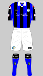 rochdale fc 2012-13 home kit