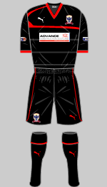 airdrie fc 2012-13 third kit