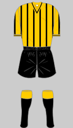 Dumbarton fc 1960-61 kit