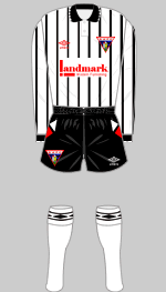 dunfermline athletic 1990-92