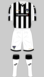 dunfermline athletic 2015-16 kit