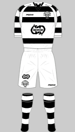 east stirlingshire fc 2010-11 home kit