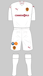 motherwell fc 2010-11 away kit