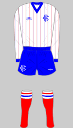 rangers 1982-84 away strip