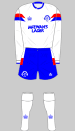 rangers 1990 change kit