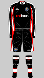 shrewsbury town away kit 2008-09