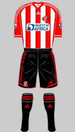 sunderland 2012-13 home kit