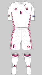 latvia 2018 white kit