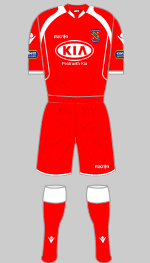 bangor city afc 2013-14 away kit