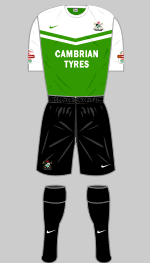 aberystwyth town fc 2015-16 kit