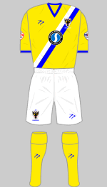 afc wimbledon 2013-14 away kit