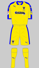 afc wimbledon 2018-19 change kit