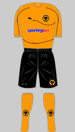 wolverhampton wanderers 2011-12 home kit