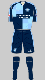 wycombe wanderers  2014-15 1st kit