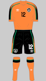 republic of ireland 2nd kit 2022