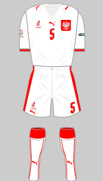 poland  euro 2008 kit v austria