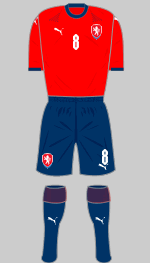 czech republic euro 2020 1st kit