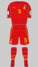 ghana 2014 world cup change kit