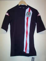 wales 2005 third shirt